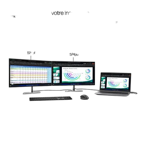 HP S5P 24.0 IPS LED 1920X1200 — vue 9