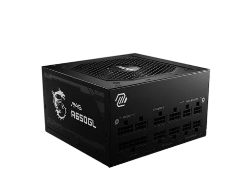 MSI ATX 650W - 80+ GOLD - MAG A650GL — vue 2
