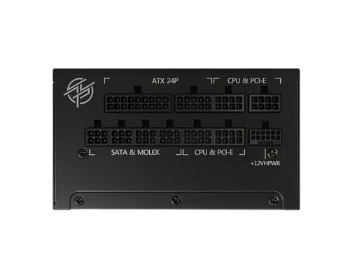 MSI ATX 1000W - 80+ Gold FM - MPG A1000G PCIE5 — vue 3