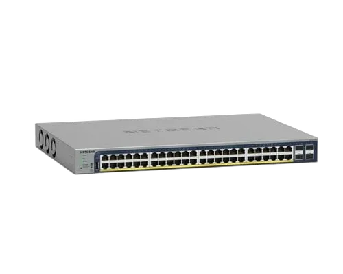 Netgear Smart GS728TP - 24 ports 10/100/1000 — vue 3