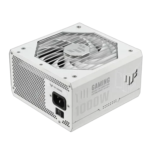 Asus ATX 1000W - 80+ GOLD - TUF GAMING 1000G White — vue 3