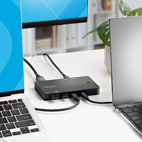 StarTech USB-C KVM SWITCH 4K 60HZ -DUAL — vue 8