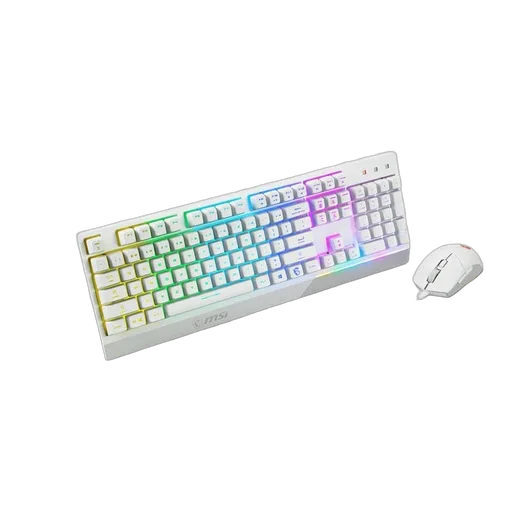 MSI Vigor GK30 COMBO WHITE — vue 3