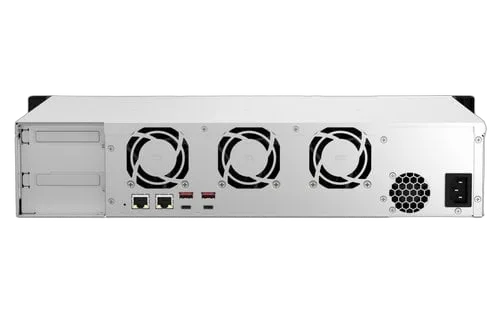 QNAP 8-bay short-depth rackmount NAS AM — vue 6
