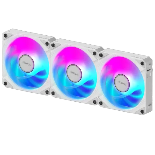Gigabyte Aorus Ez Chain Fan ICE - Pack 3x120mm - Blanc — vue 2