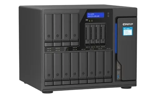 Qnap 16-Bay NAS Intel Atom C5125 8-core/8 — vue 4