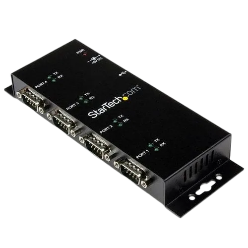 StarTech 4 Port USB to DB9 RS232 Serial Adapter — vue 1