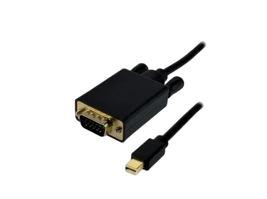 MCL Samar Câble Mini DisplayPort/VGA mâle/mâle - 1.5m - Noir — vue 1