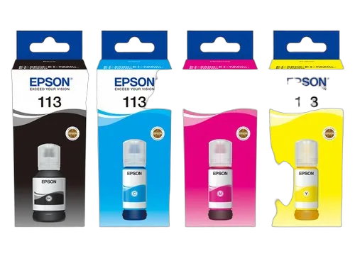 Epson Flacon EcoTank 113 Jaune — vue 3