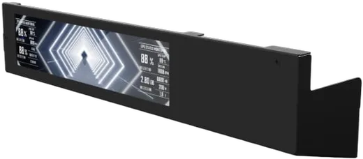 Lian-Li O11 VISION-M 9.2" LCD noir, vue 1