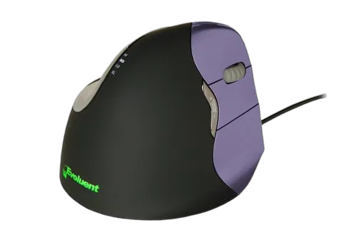 Evoluent VerticalMouse 4 Small - Filaire - Noir — vue 1