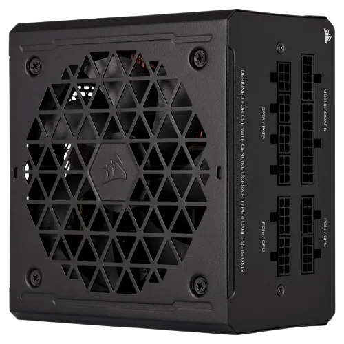 Corsair ATX 750W - RM750e Gold - FMod./ATX 3.1 / PCIE5.1 — vue 3