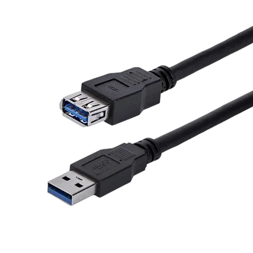 StarTech 1m Black USB 3.0 Extension Cable M/F — vue 1