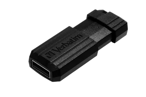 Verbatim USB Memory/32GB Pinstripe Black — vue 4