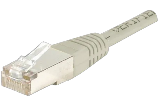 Cordon Cat 6, 4P Moule 0.50 m FTP Vert — vue 1