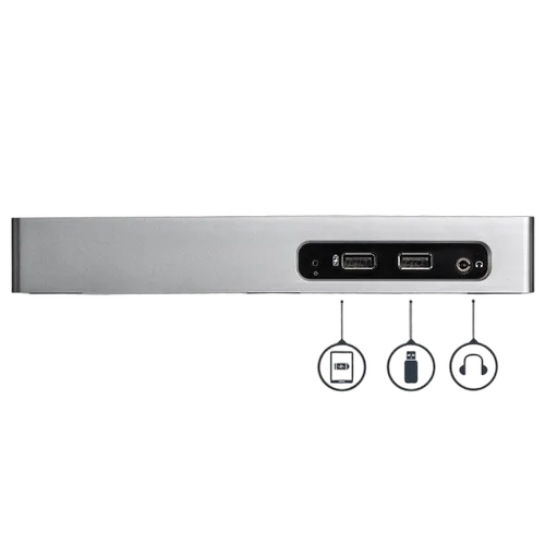 StarTech USB 3 Dual Monitor Dock HDMI DVI/VGA — vue 4