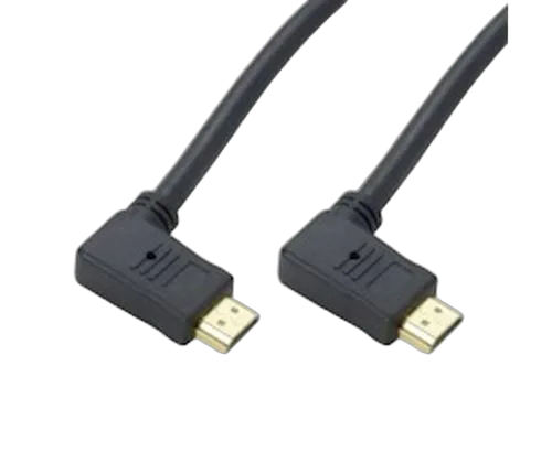 Câble HDMI High Speed with Ethernet 1.4 Coudé à 90° 3.00m — vue 1