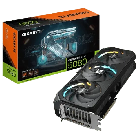 Gigabyte RTX 5080 GAMING OC 16G + MPG A1000GS PCIE5 Noir — vue 2