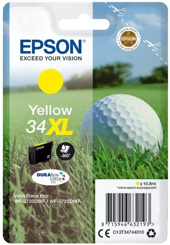 Epson - Jaune - C13T34744010 — vue 1