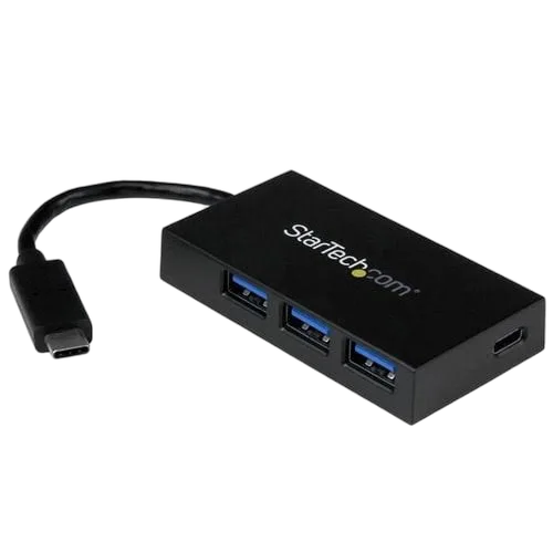 StarTech 4 Port USB C Hub - C to C & A - USB 3.0