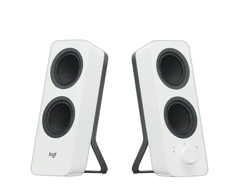 Logitech Z207 Bluetooth CPU Speakers-OFF Wht EMEA — vue 1
