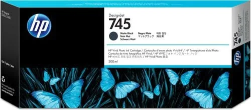 HP Ink/745 300-ml Matte Black — vue 1