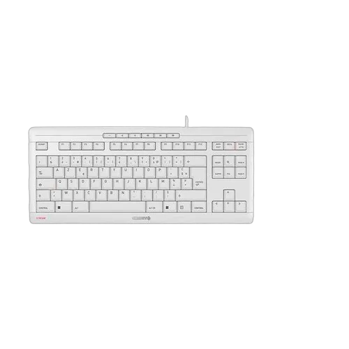 Cherry STREAM KEYBOARD TKL Blanc — vue 1