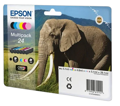 Epson Ink/24 Elephant CLcMLmYK SEC — vue 2