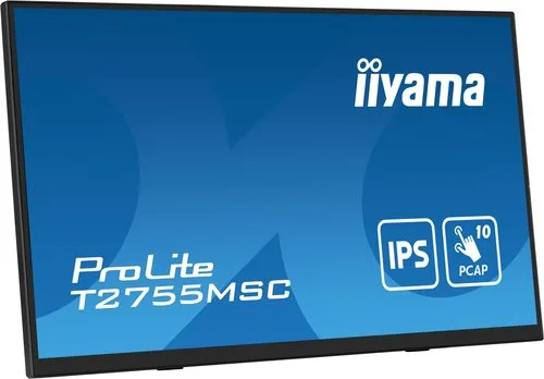 Iiyama T2755MSC-B1 27" FHD 60HZ IPS HDMI DP — vue 3