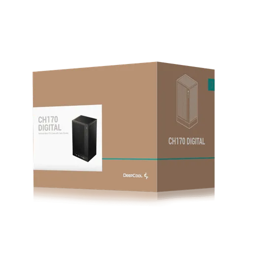 Deepcool CH170 Digital Noir - mT/Sans Alim/Mini-ITX — vue 13