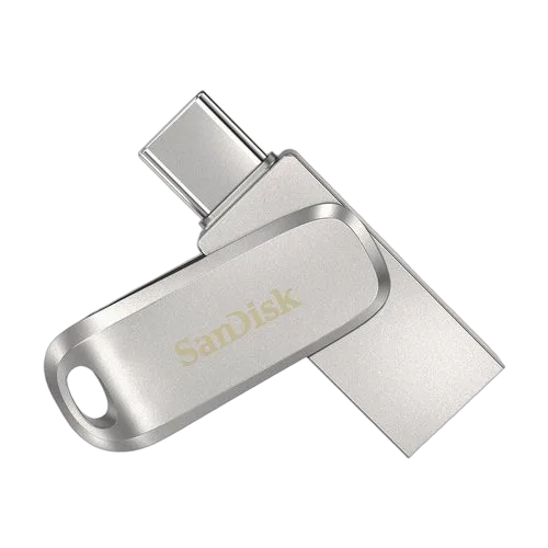 Sandisk Ultra Dual Drive Luxe USB 64GB 150MB/s — vue 1