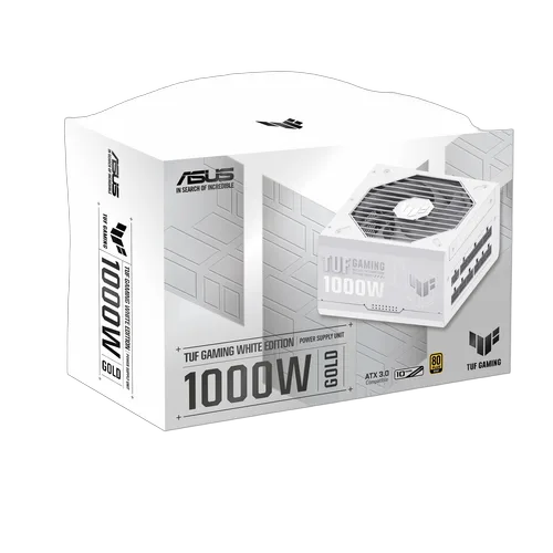 Asus ATX 1000W - 80+ GOLD - TUF GAMING 1000G White — vue 13