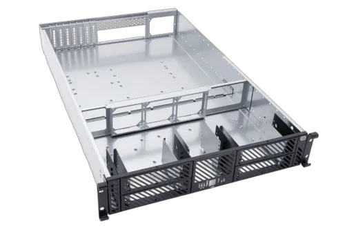 Alphacool Rack 2U ES - 19" - ServerRack - Watercooling Ready — vue 3