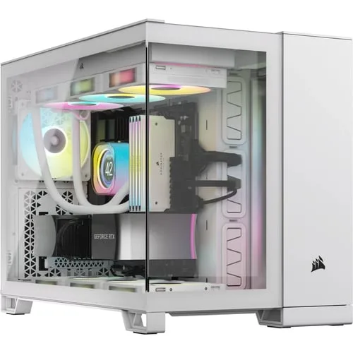 Corsair 2500X RGB Blanc — vue 3