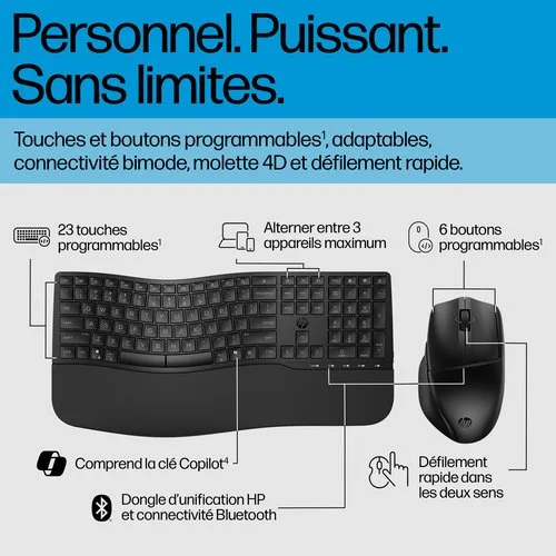 HP 685 CFT DUAL-MODE KB/MSE — vue 7