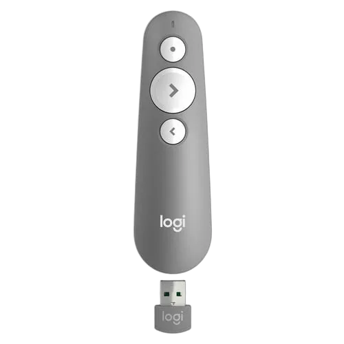 Logitech R500 Laser Presentation Remote Grey — vue 5