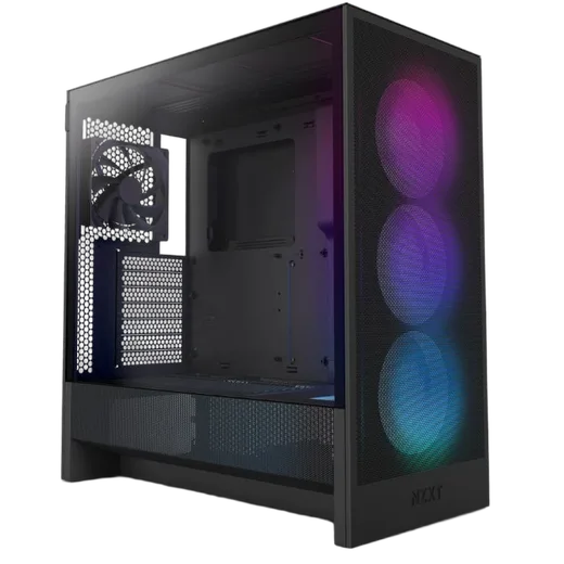 H5 Flow RGB Noir - MT/Sans Alim/E-ATX