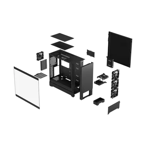 Fractal Design Pop XL Silent Black TG Clear Tint - GT/Sans Alim/E-ATX — vue 12