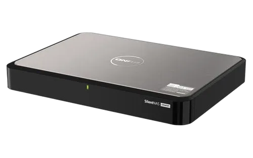 QNAP NAS 2-bay fanless desktop NAS — vue 5