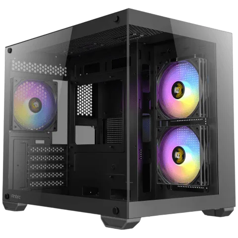 Antec CX600M ARGB Noir - mT/Sans Alim/Micro-ATX — vue 1