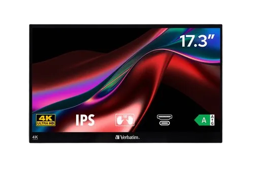 Verbatim PMT-17-4K Portable Touchscreen Monitor 1 — vue 3