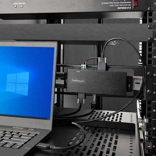StarTech HUB INDUSTRIEL USB 10GBPS A 7 — vue 9