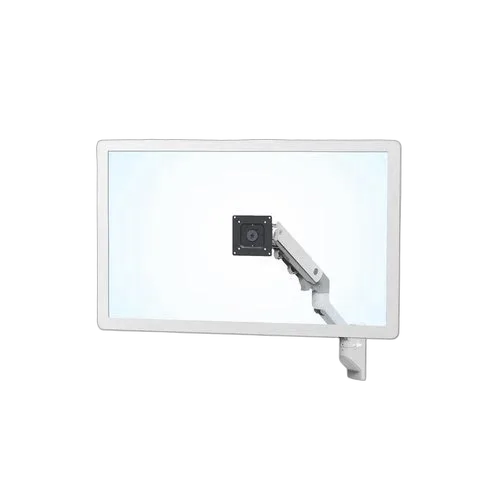 Ergotron HX Wall Monitor Arm White — vue 1