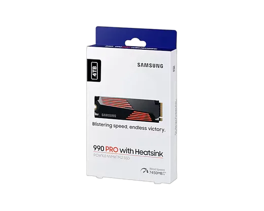Samsung 990 PRO Dissipateur 4To M.2 — vue 10