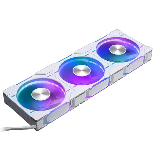 Phanteks D30 Reverse White (Pack de 3x120 mm) D-RGB — vue 1