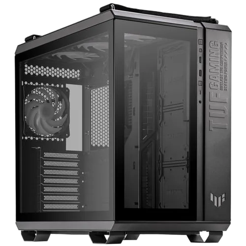 Asus TUF Gaming GT502 Plus TG Noir - MT/Sans Alim/ATX — vue 1
