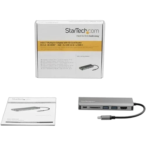 StarTech Adapter Multiport USB C - HDMI - SD PD — vue 5