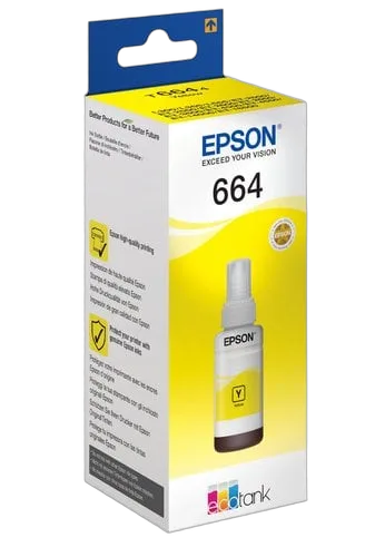 Epson Ink/T6641 Colour Bottle 70ml YL — vue 2