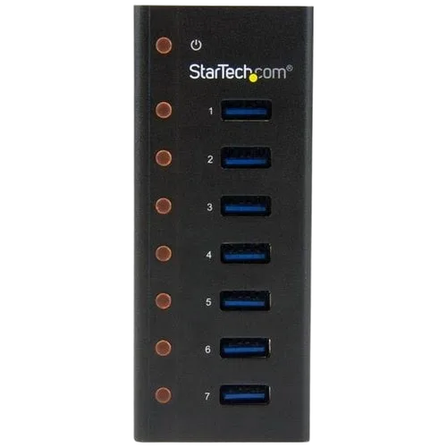StarTech 7 Port USB 3.0 Hub - Desktop/Wall-Mount — vue 3
