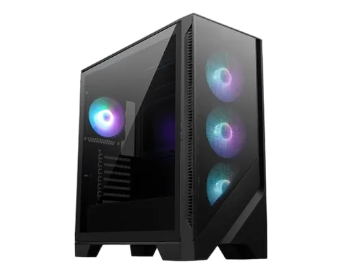 MSI MAG FORGE 321R AIRFLOW Noir - MT/Sans Alim/ATX — vue 1